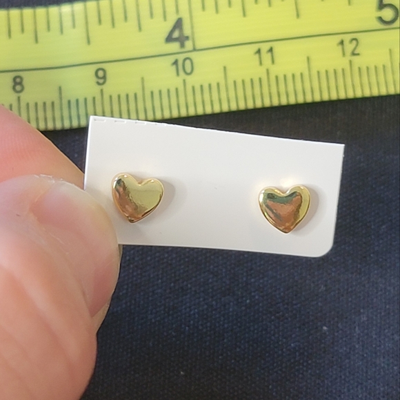 Heart studs - Picture 2 of 7